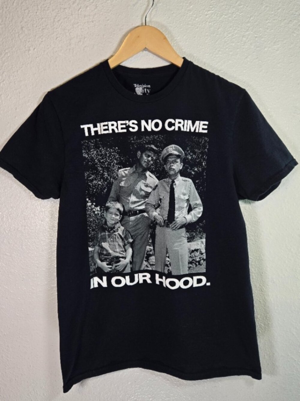 Television City "There's No Crime in our Hood" Andy Griffin Tee